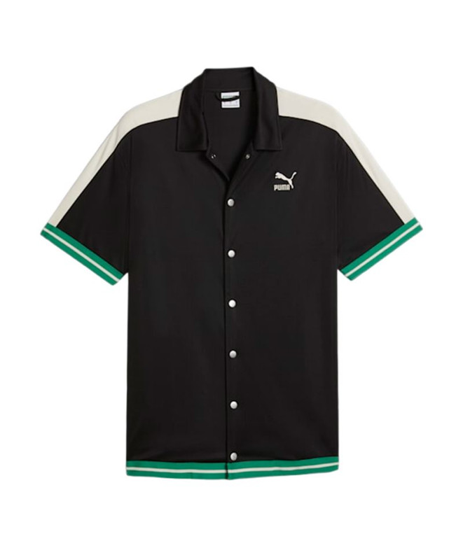 Chemise Puma T7 FOR THE FANBASE Noir Homme