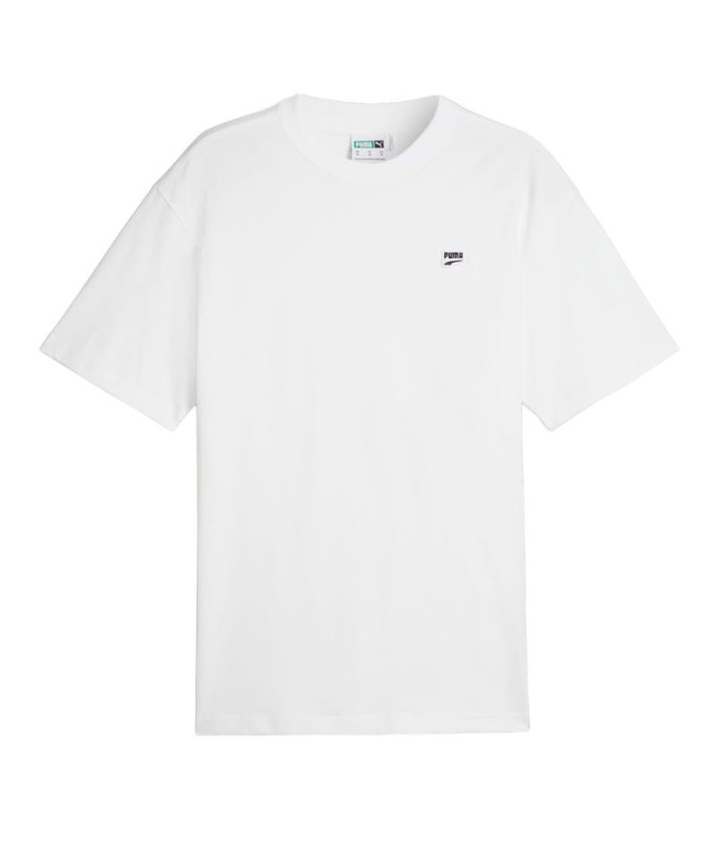 Camiseta Puma DOWNTOWN Badge Blanco