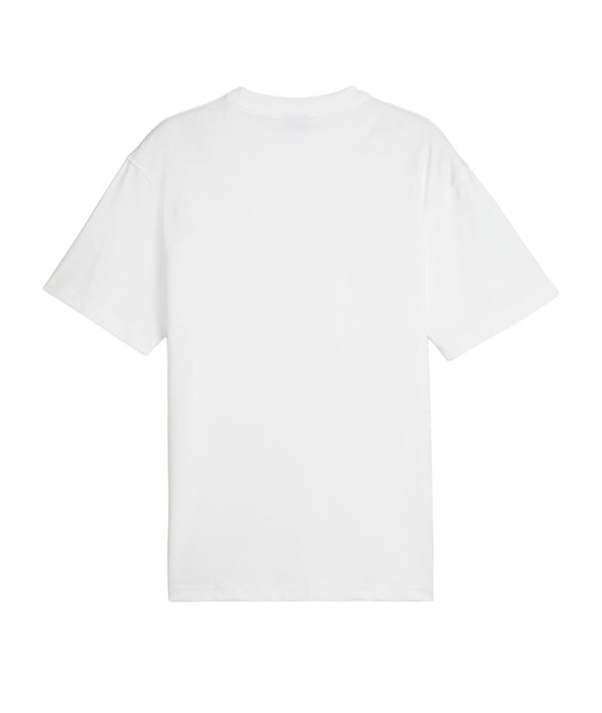 T-shirt Puma DOWNTOWN Badge Blanc