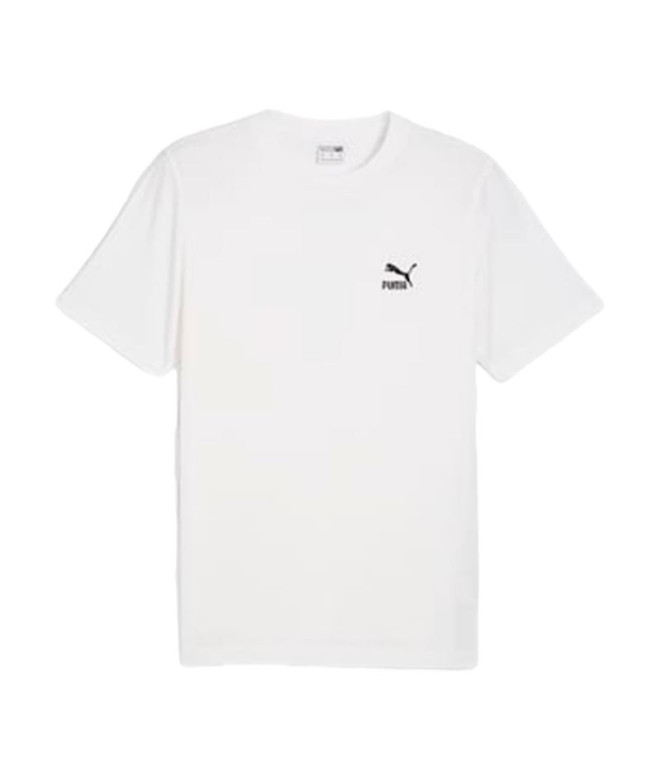 Camiseta Puma CLASSICS Logótipo pequeno branco