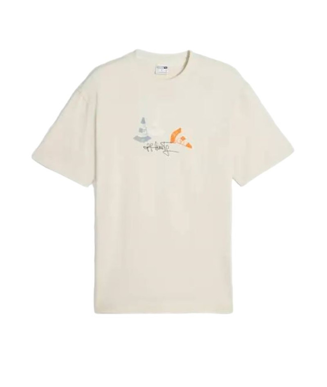 Camiseta Puma DOWNTOWN 180 Graphic Beige