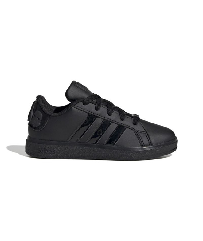 Sapatilhas adidas Star Wars Grand Court 2.0 Infantil Preto