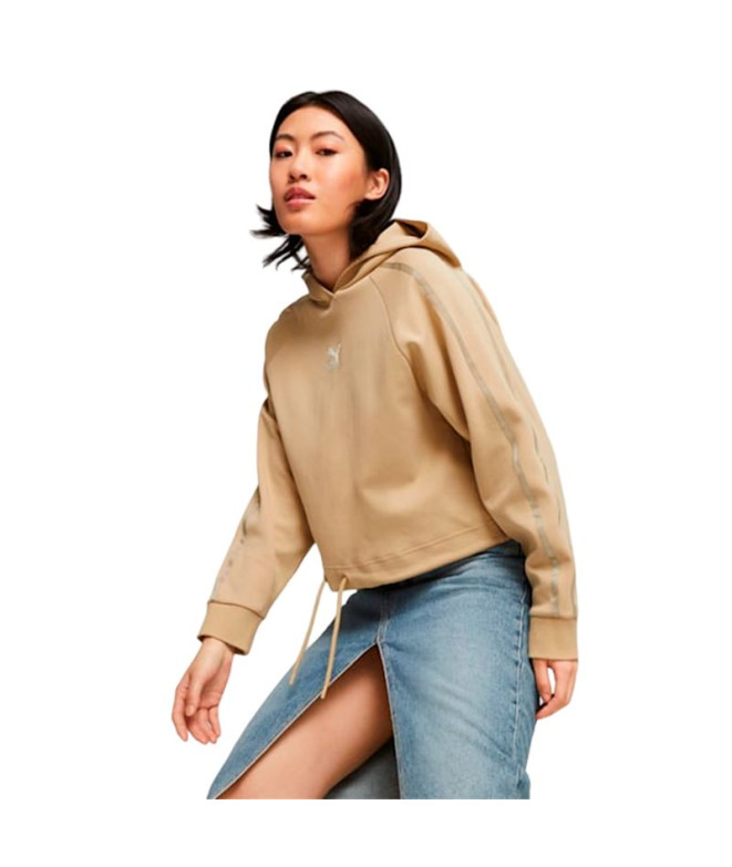 Sudadera Puma T7 E Mujer Marrón