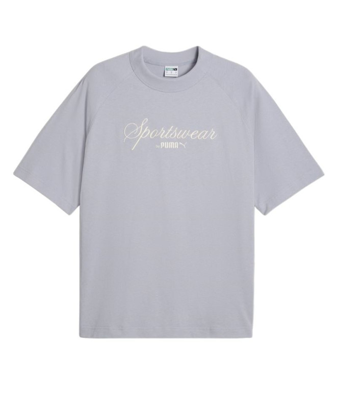 Camiseta Puma CLASSICS+ Gris Hombre