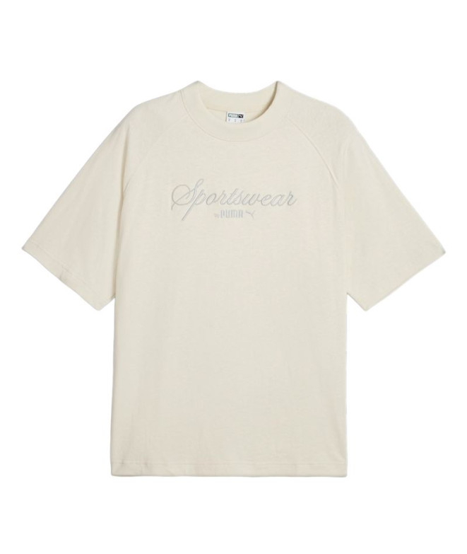 Camiseta Puma CLASSICS+ Beige Hombre