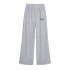 Pantalones Puma CLASSICS+ Relaxed Gris Mujer