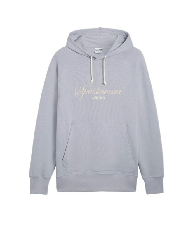 Sudadera Puma CLASSICS+ die Gris Hombre
