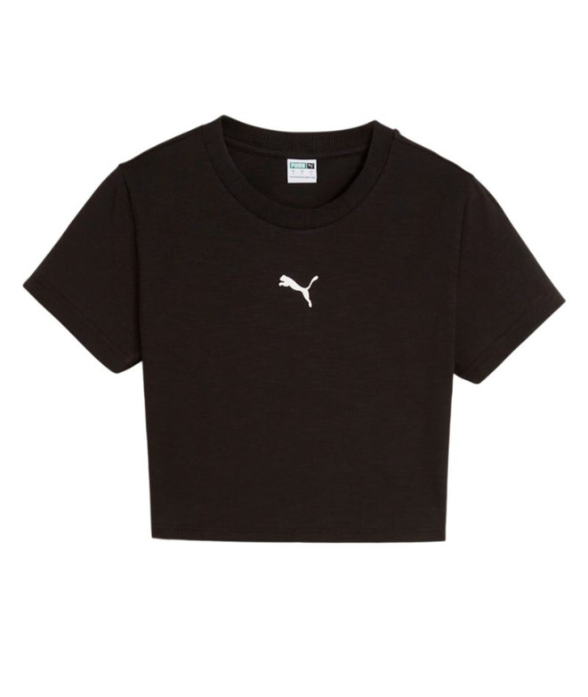 Camiseta Puma Dare To Baby Negro Mujer