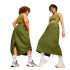 Jupe Puma Dare To Midi Woven S Olive Green Femme