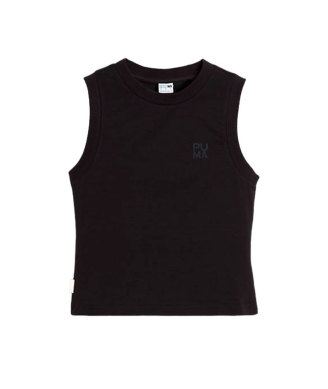 Top Puma INFUSE Slim Negro Mujer