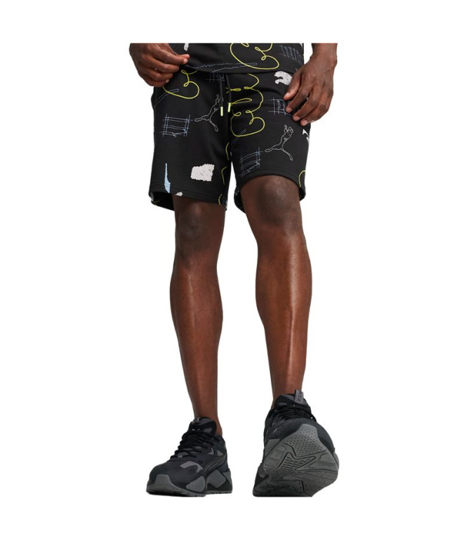 Calça Puma CLASSICS BRAND LOVE Preto