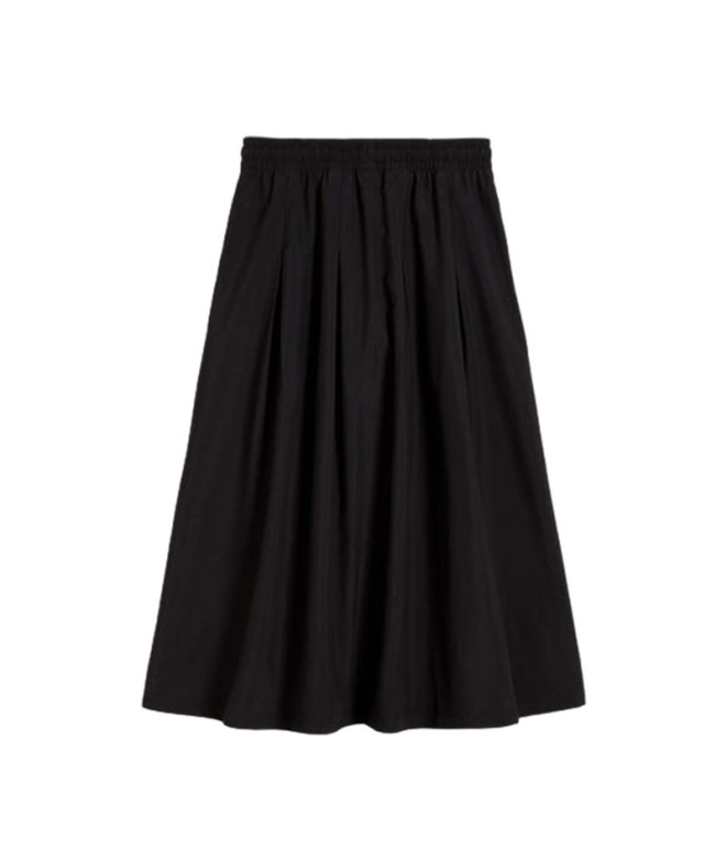 Falda Puma INFUSE Pleated Midi Negro Mujer