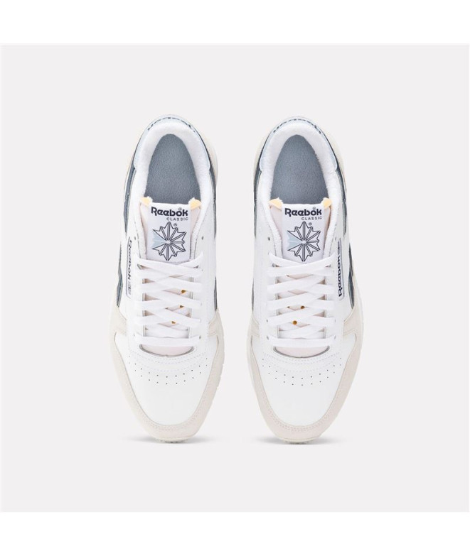 Zapatillas Reebok Classic Leather Blanco/Gris/Azul