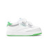 Sapatilhas Reebok Club C 2V 2.0 Infantil Branco/Verde