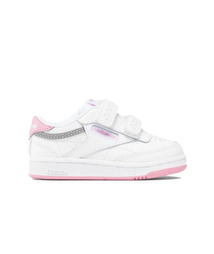 Chaussures Reebok Club C 2V 2.0 Enfant Blanc Rose