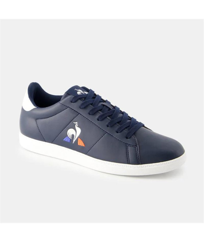 Chaussures Le Coq Sportif Courtset Bleu