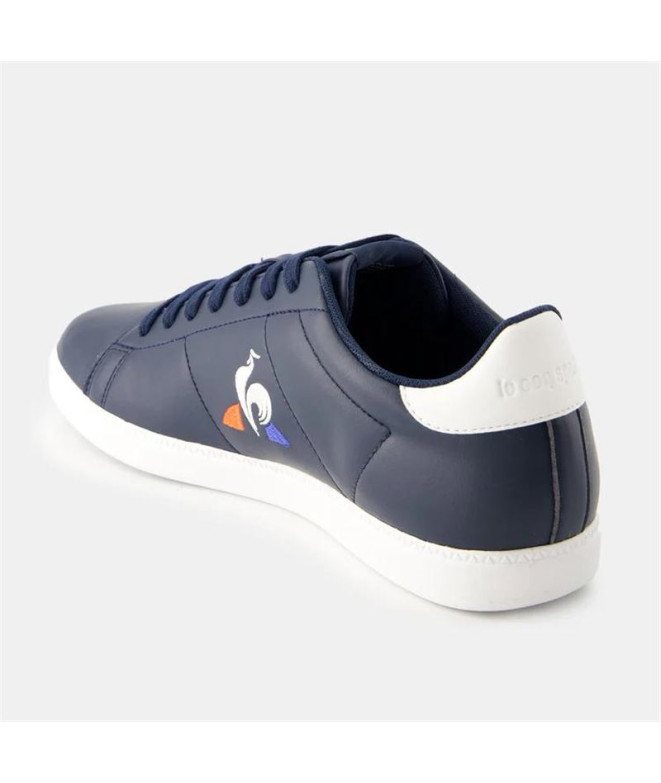 Chaussures Le Coq Sportif Courtset Bleu