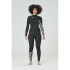 Neoprene de Surfar Equação de imagem W3/2Fz Preto/branco Mulher