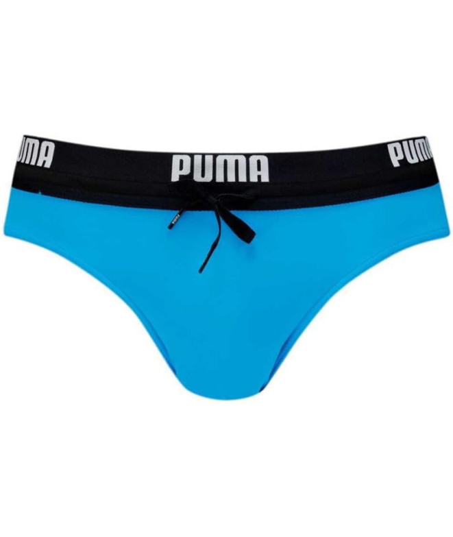 Bañador Puma Logo 1P Hombre Azul