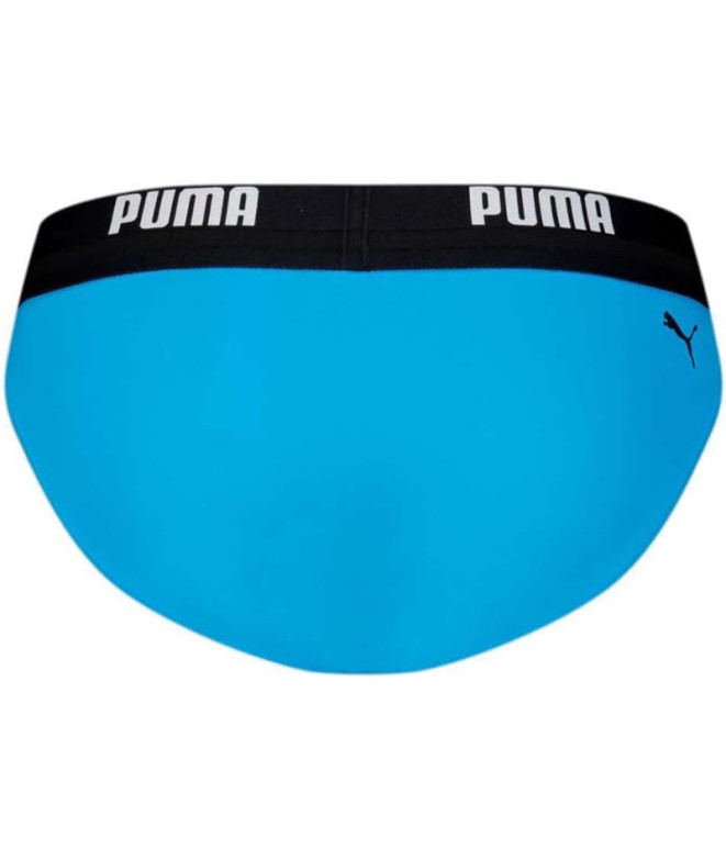 Fato de banho Puma Logo 1P Homem Azul