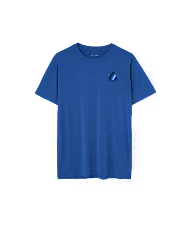 T-shirt Astore Longo Bleu Homme