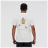 Camiseta New Balance Homem Sport Essentials Barrel Runner Branco