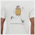 Camiseta New Balance Homem Sport Essentials Barrel Runner Branco