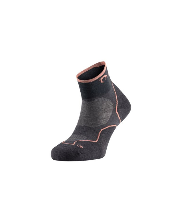 Calcetines de Trail Lurbel Desafio Three Marengo/Coral