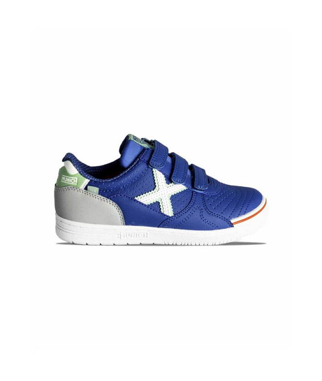 Chaussures Munich G-3 Kid Vco 332 Enfant Bleu