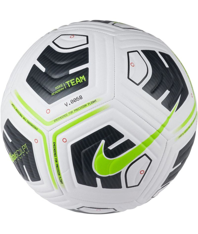 Bola futebol Nike da Academy Team Ims Branco/Preto