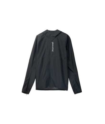 Veste de Trail Nnormal Rain Homme Noir