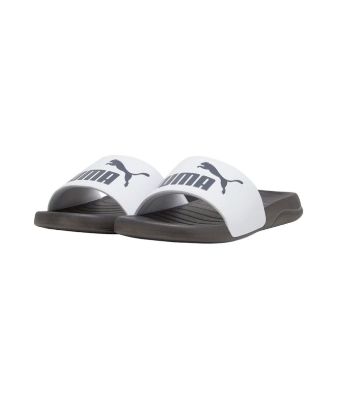 Chanclas Puma Popcat 20 Blanco/Gris