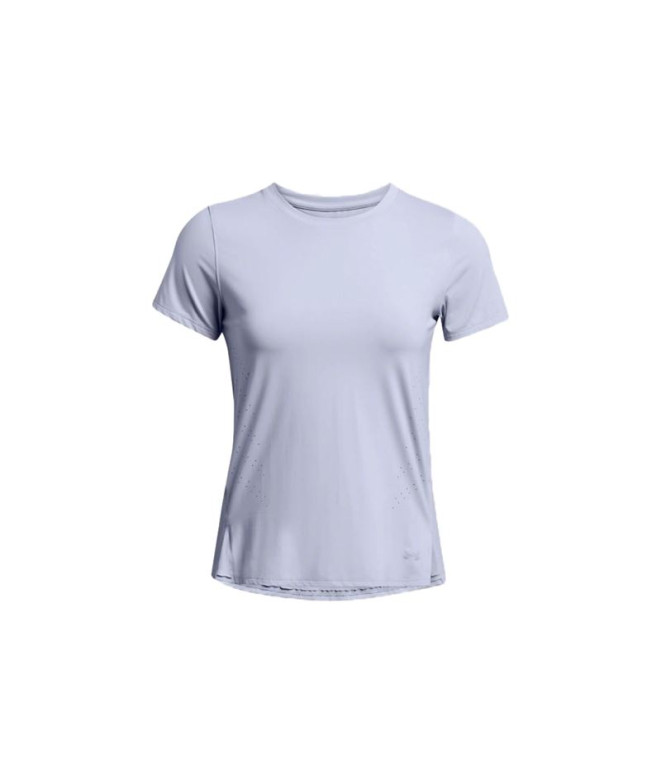 Camiseta Running Under Armour Mulher da Launch Elite SS Purple