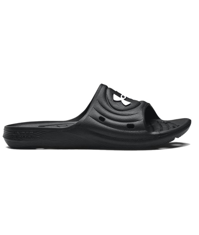 Chanclas de natación Under Armour Locker IV Infantil Negro