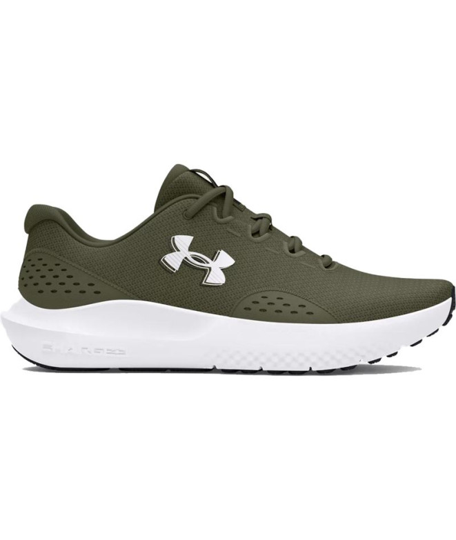 Chaussures running Under Armour par Charged Surge 4 Green