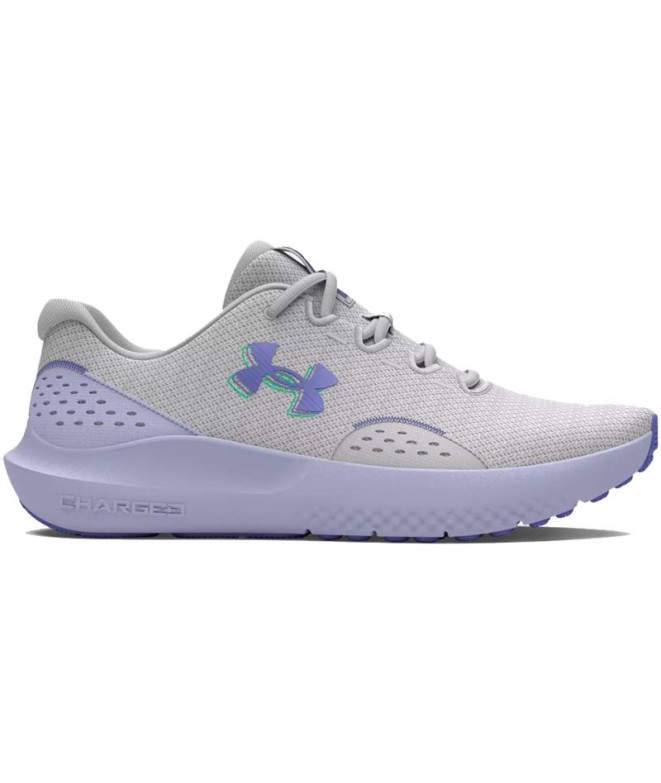 Sapatilhas Under Armour a executar o Charged Surge 4 Mulher