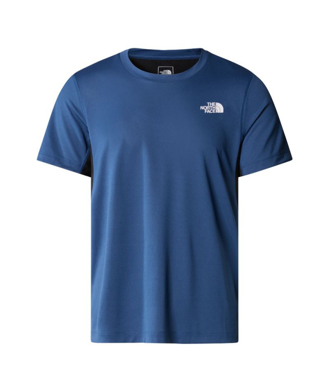 Camiseta de Montanha The North Face Lightbright S/S Homem Azul