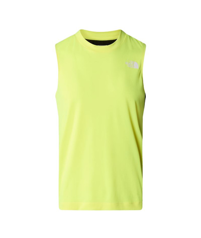 Camiseta de Montanha The North Face Lightbright Homem Amarelo