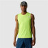Camiseta de Montanha The North Face Lightbright Homem Amarelo