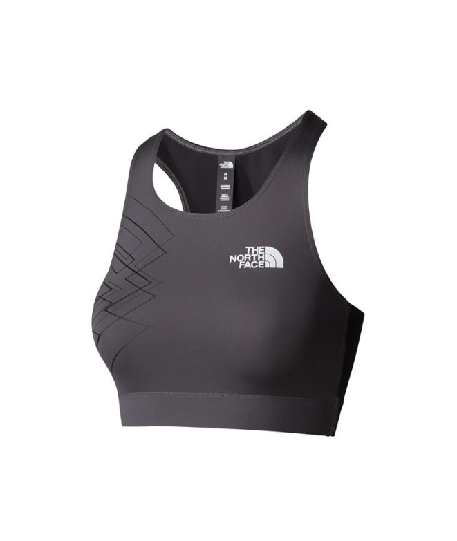 Top by Montanha The North Face Ma Tanklette Graphic Graphic Mulher Cinzento