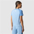Camiseta de Montanha The North Face Ma S/S Mulher Azul