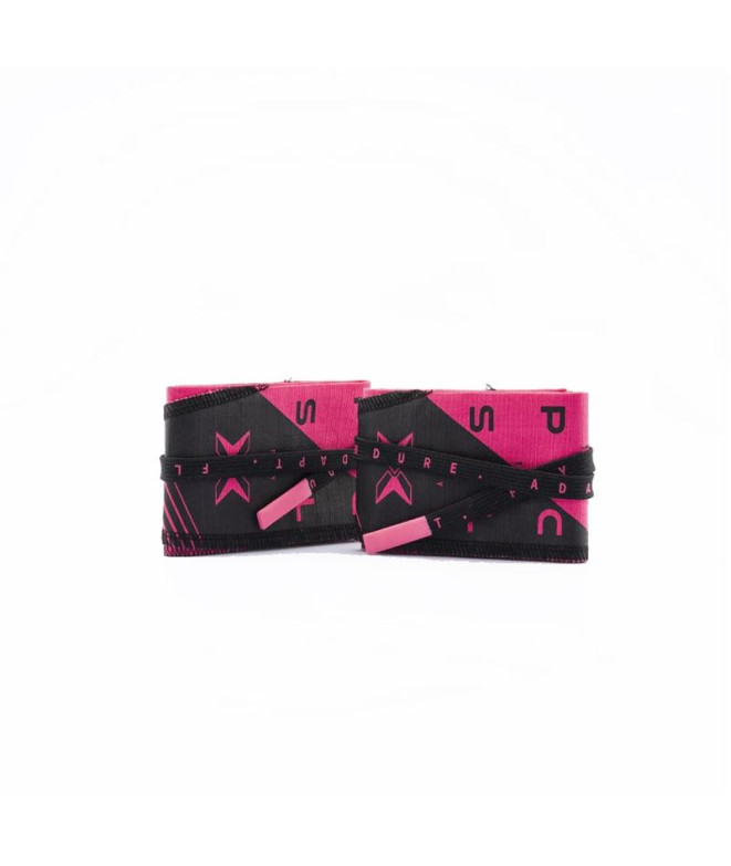 Muñequeras Piscil de tela ajustable Rosa