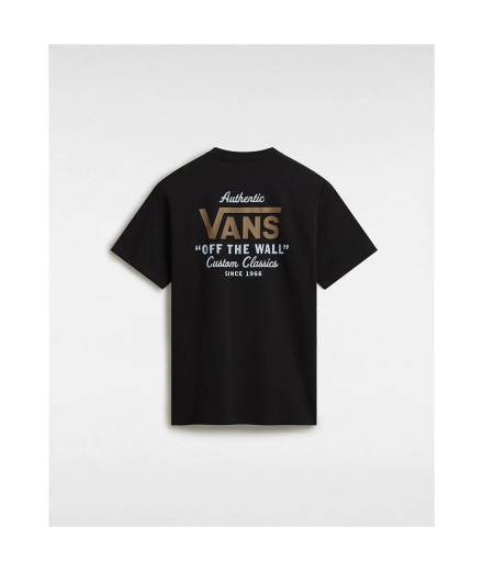 T-shirt Vans Support St Classic Noir Homme 2