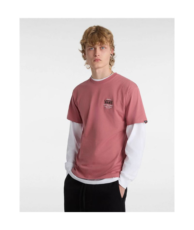 Camiseta Vans Salmão clássico Holder St Homem