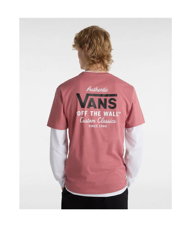 Camiseta Vans Holder St Classic Salmon Hombre