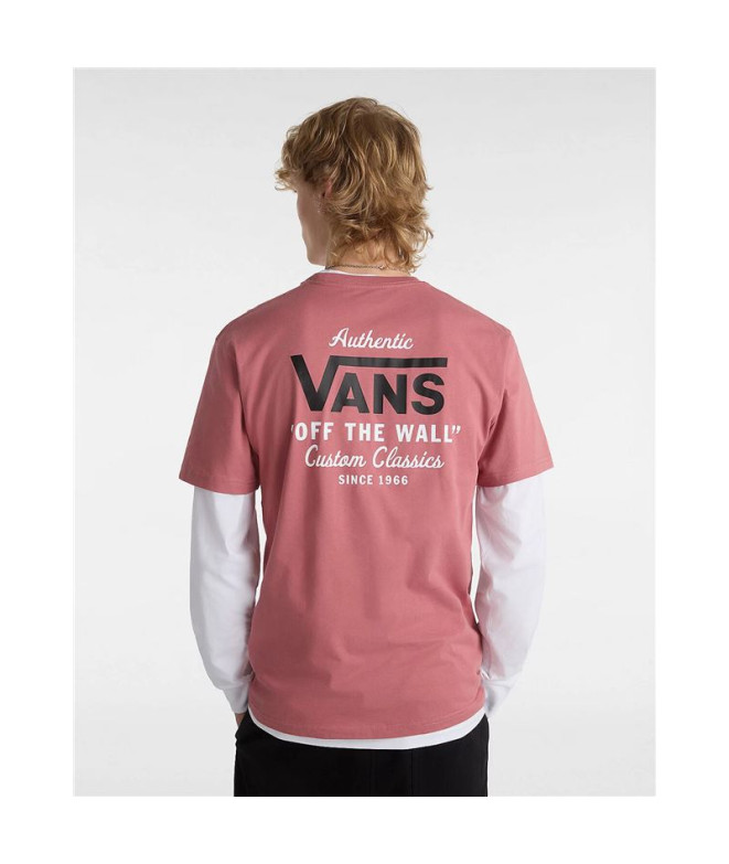 Camiseta Vans Salmão clássico Holder St Homem
