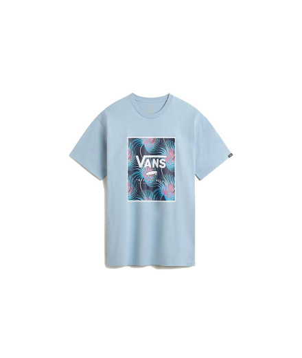 Camiseta Vans Classic Print Box Azul Hombre