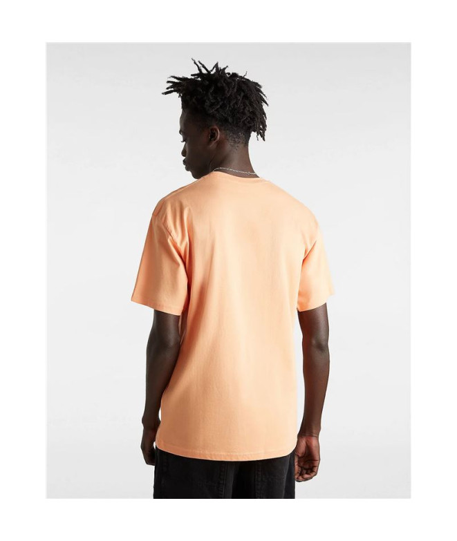 Camiseta Vans Caixa Classic Print Coral Homem