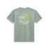 Camiseta Vans Classic Mini Dual Palm Iceberg Verde Homem