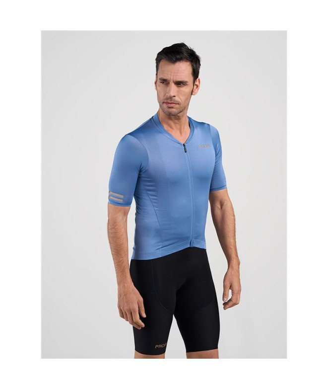 cyclisme Spiuk Homme Maillot MC Profit Summer Blue